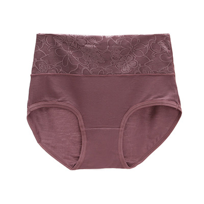 高腰大码莫代尔棉三角裤 4条装